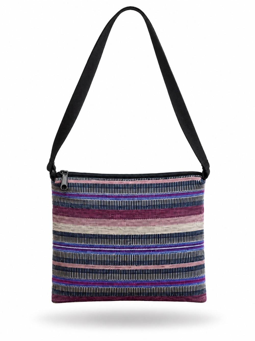 Striped Multicolor Shoulder Bag